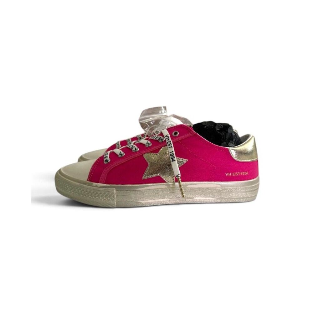 VINTAGE HAVANA Alexa Fuchsia Women's Sneakers, NEW! Size 9 - Picture 6 of 10